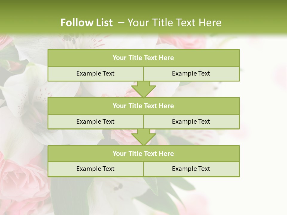 Shot Romantic Beautiful PowerPoint Template