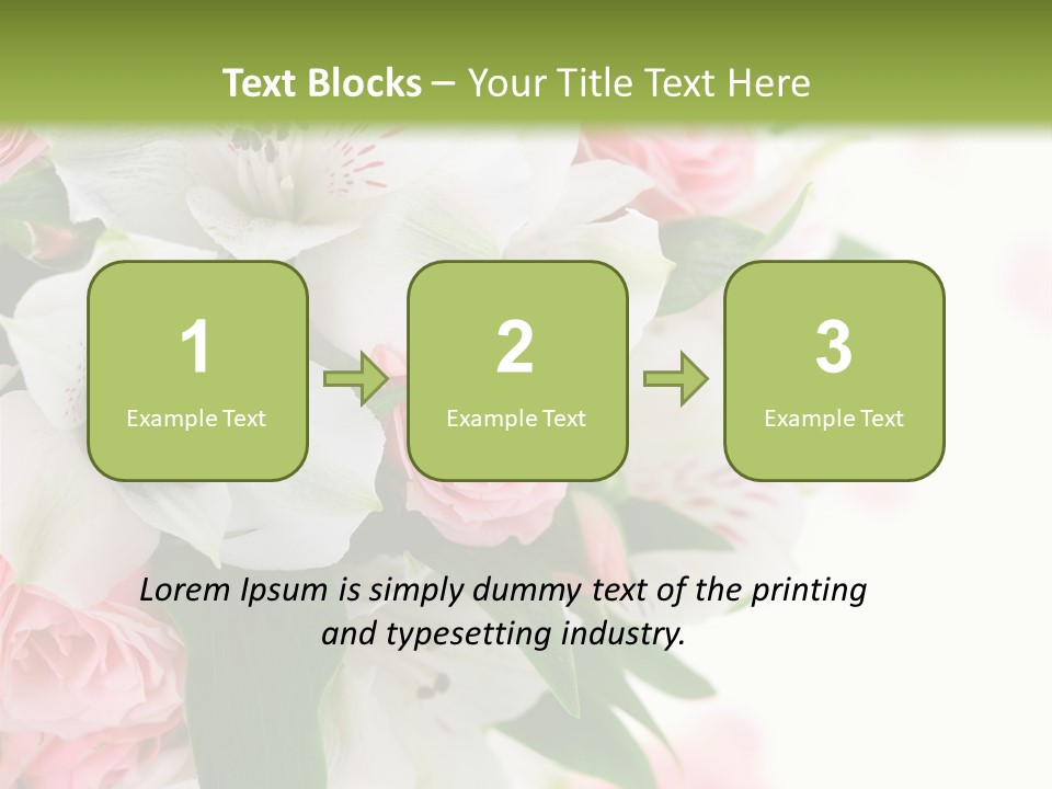 Shot Romantic Beautiful PowerPoint Template