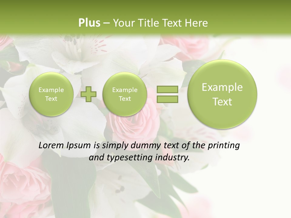 Shot Romantic Beautiful PowerPoint Template
