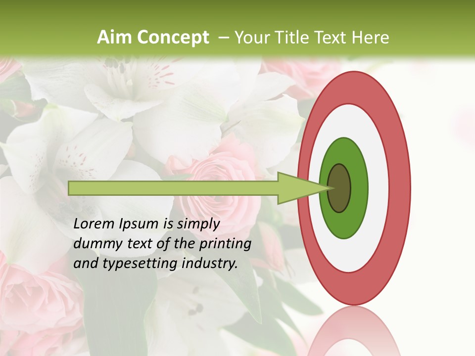 Shot Romantic Beautiful PowerPoint Template