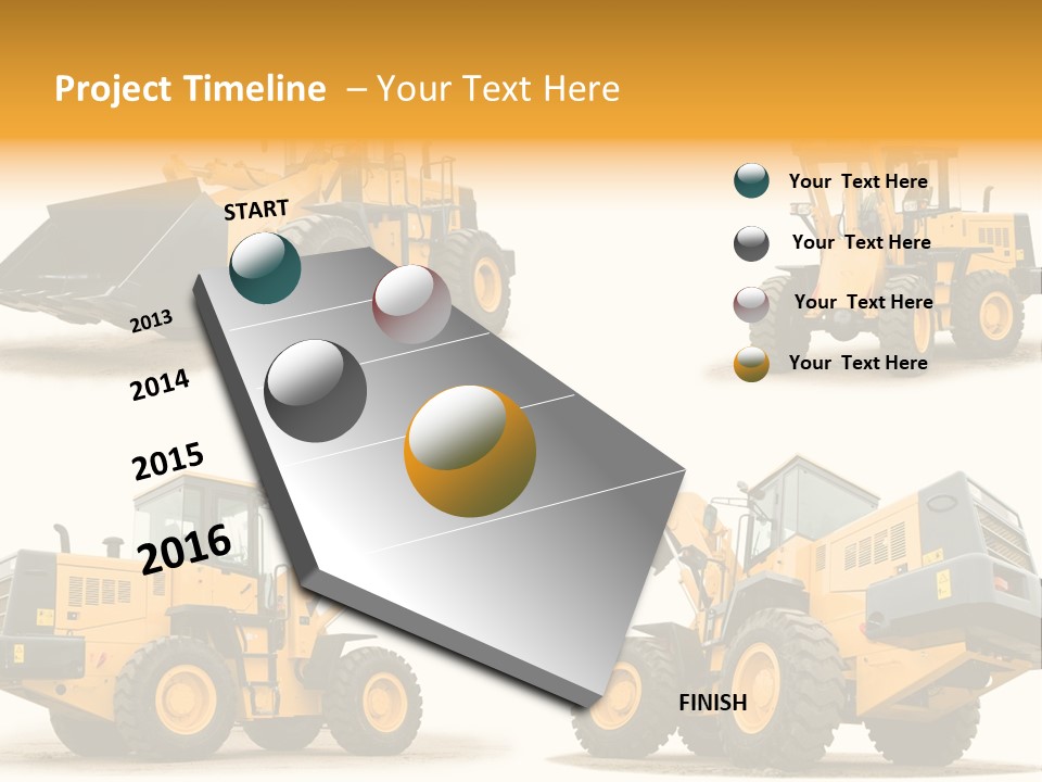 Outdoors Site Unloading PowerPoint Template