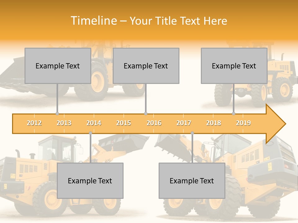 Outdoors Site Unloading PowerPoint Template