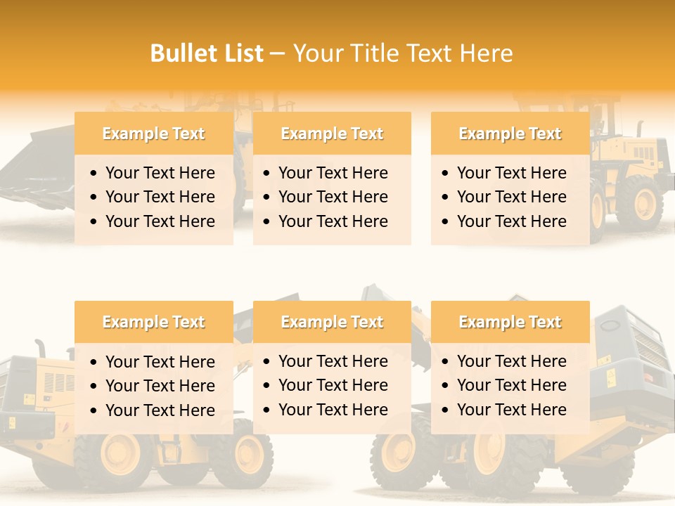 Outdoors Site Unloading PowerPoint Template