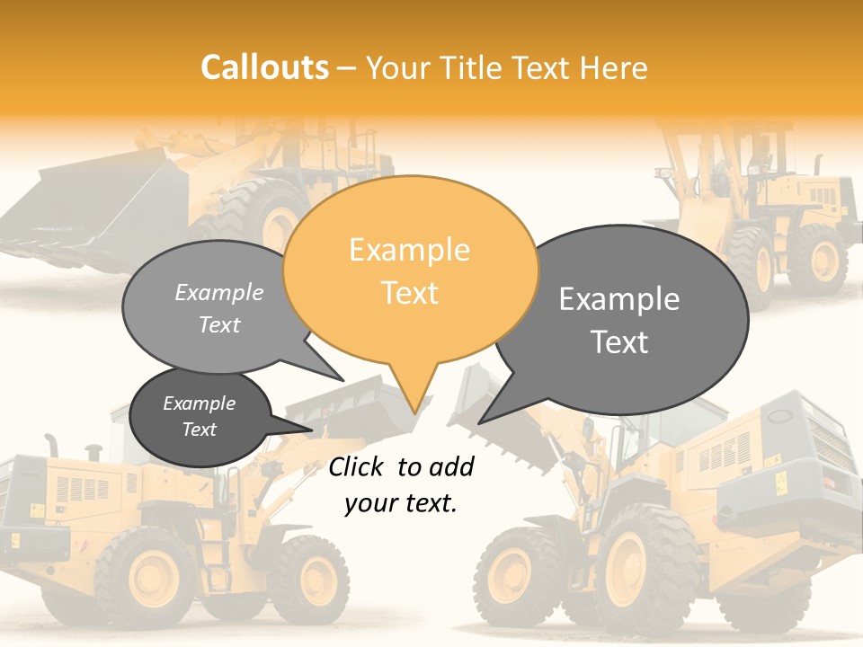 Outdoors Site Unloading PowerPoint Template