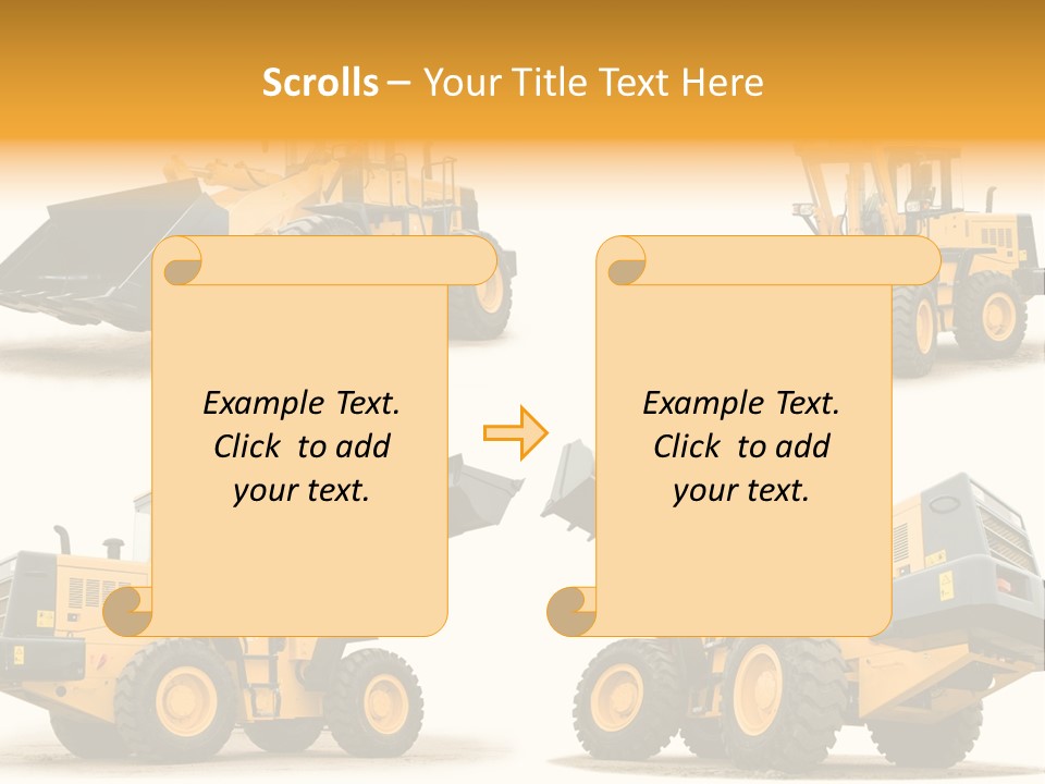 Outdoors Site Unloading PowerPoint Template