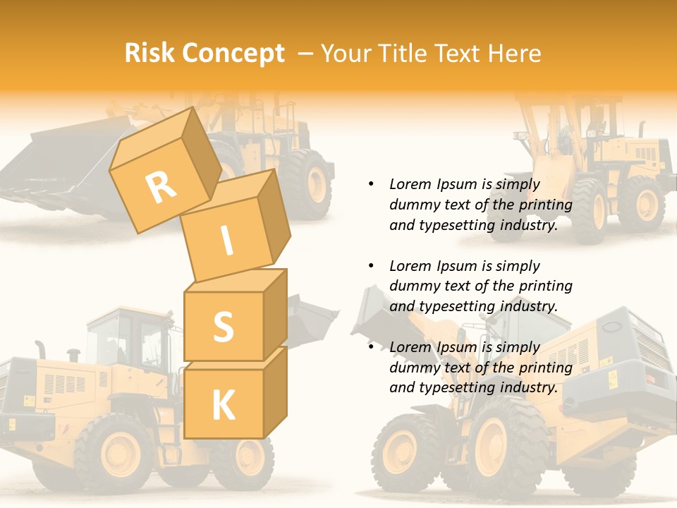 Outdoors Site Unloading PowerPoint Template