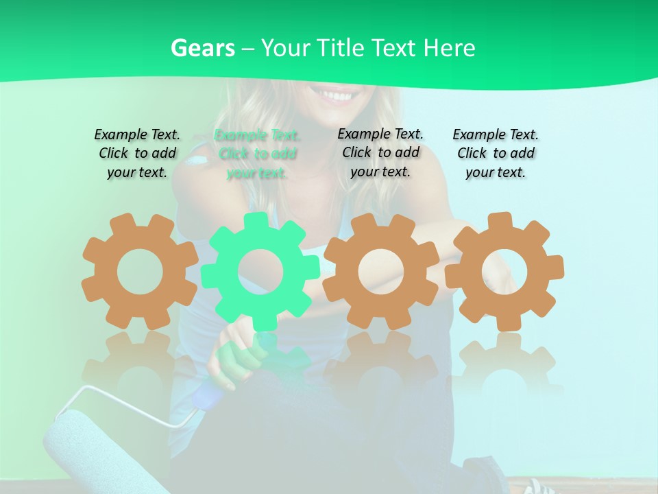 Detail Design Paint PowerPoint Template