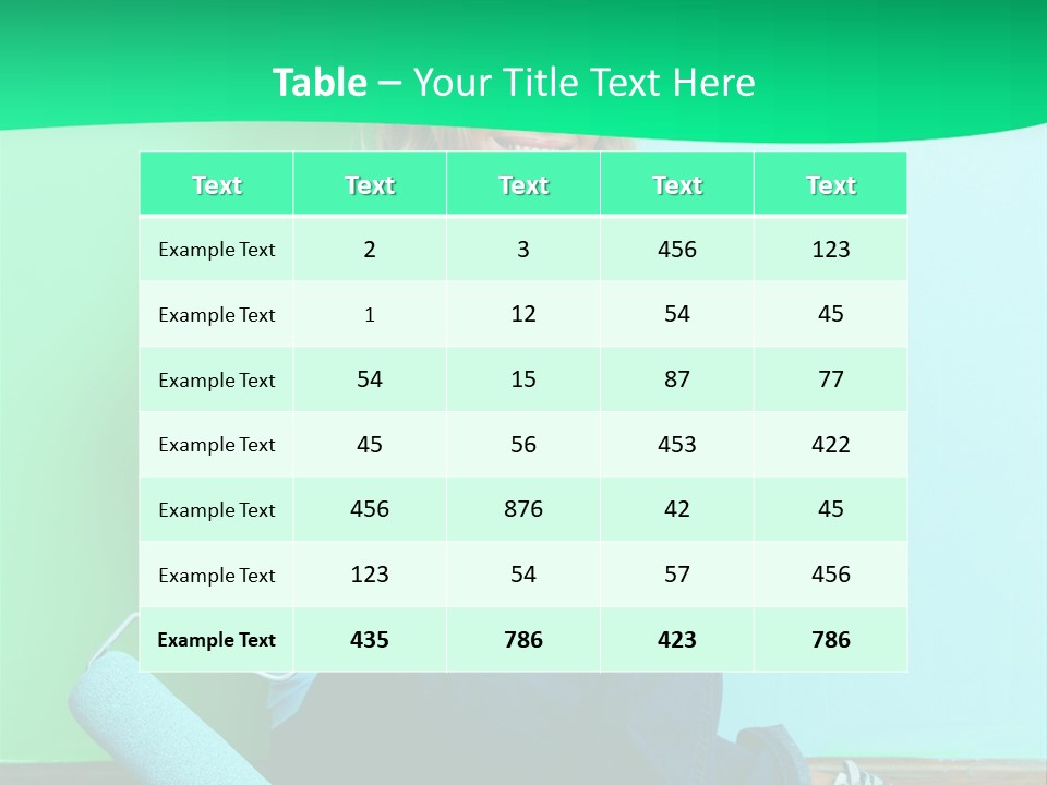 Detail Design Paint PowerPoint Template