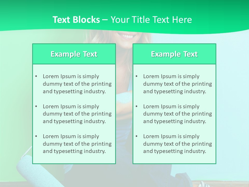 Detail Design Paint PowerPoint Template