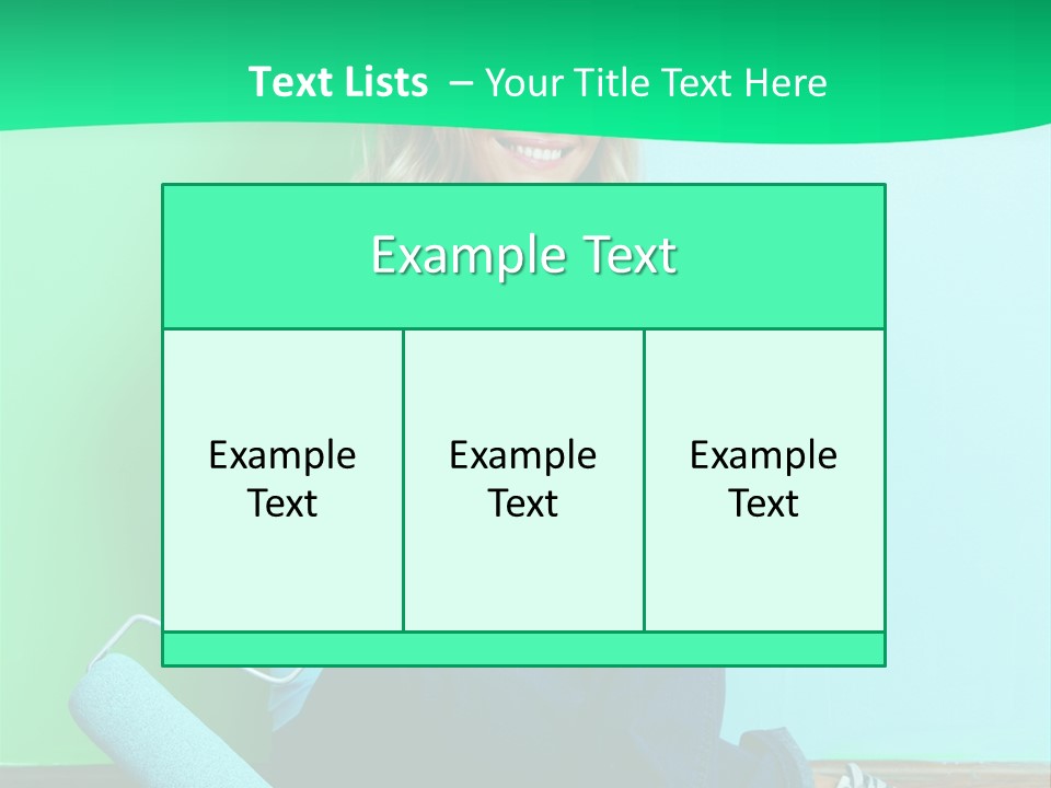 Detail Design Paint PowerPoint Template