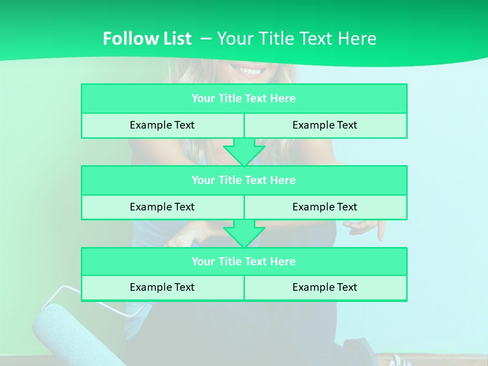 Detail Design Paint PowerPoint Template
