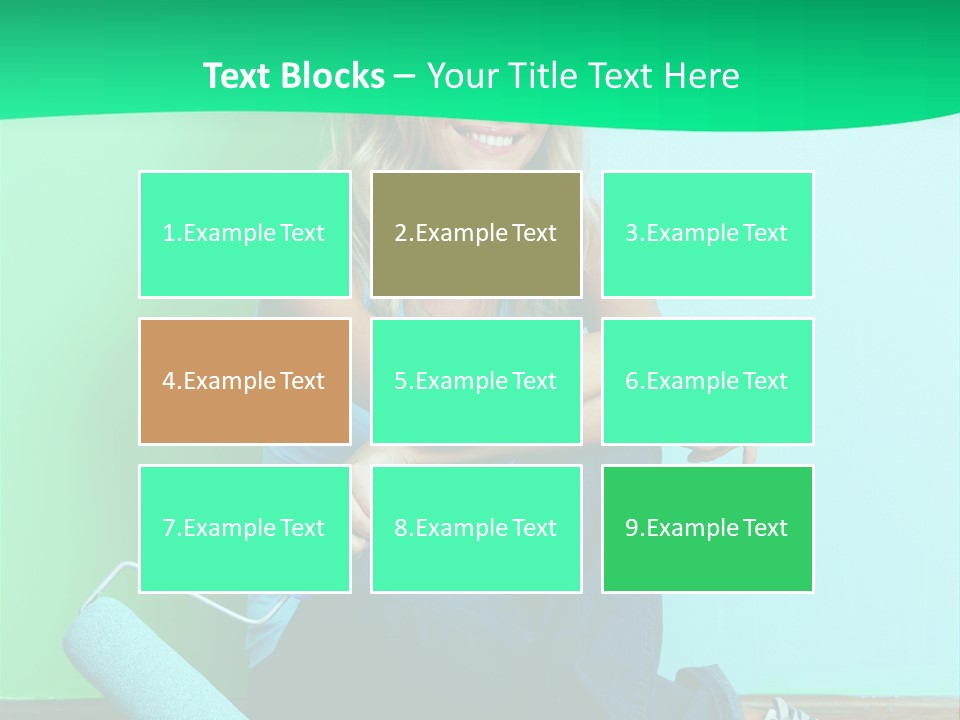 Detail Design Paint PowerPoint Template