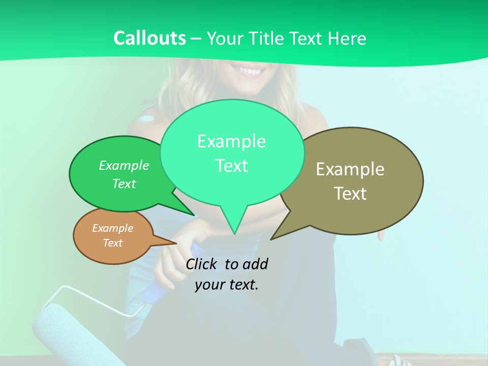 Detail Design Paint PowerPoint Template