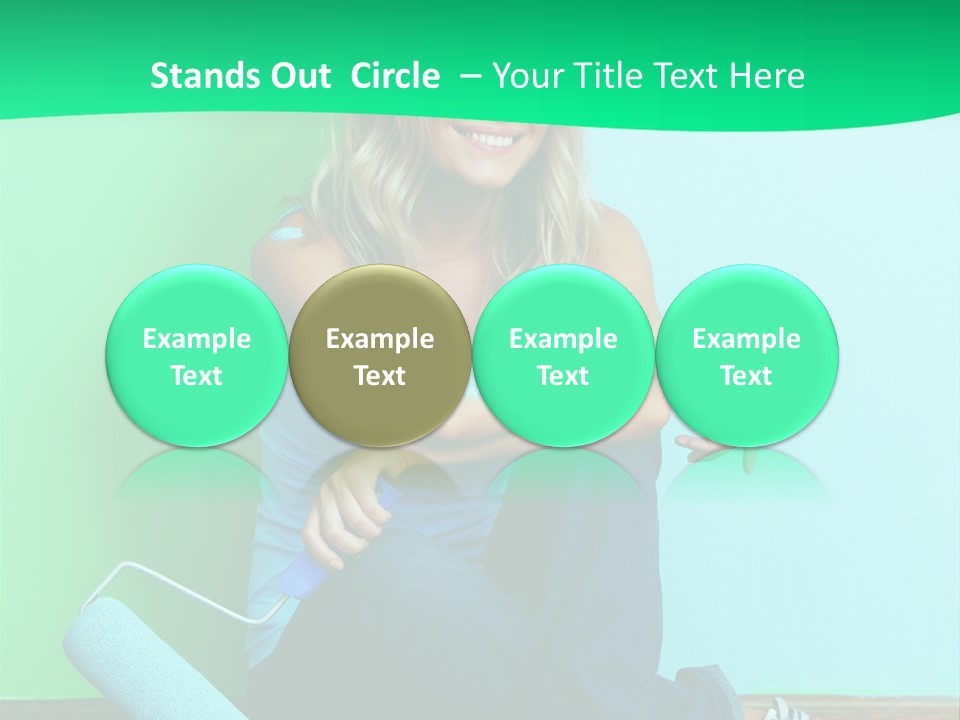 Detail Design Paint PowerPoint Template