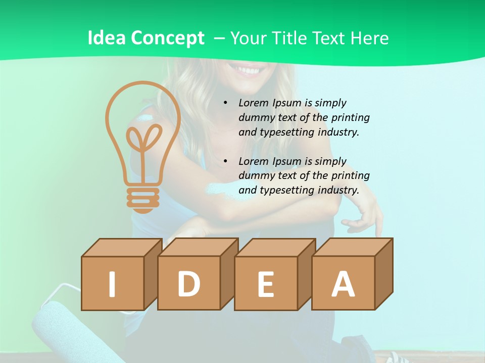 Detail Design Paint PowerPoint Template