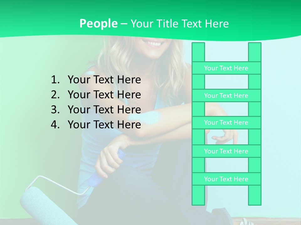Detail Design Paint PowerPoint Template