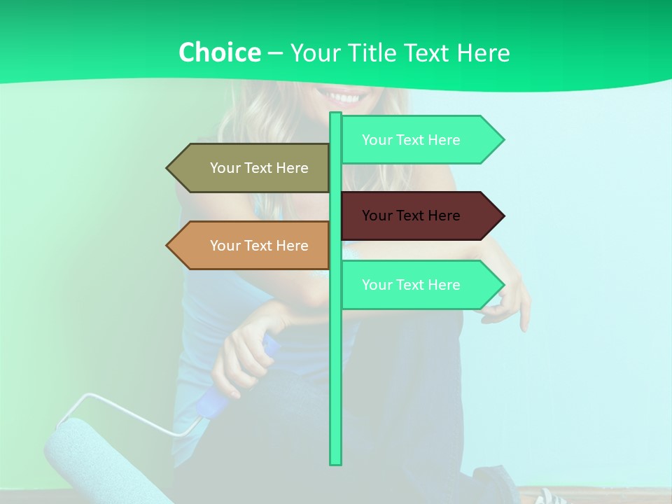 Detail Design Paint PowerPoint Template