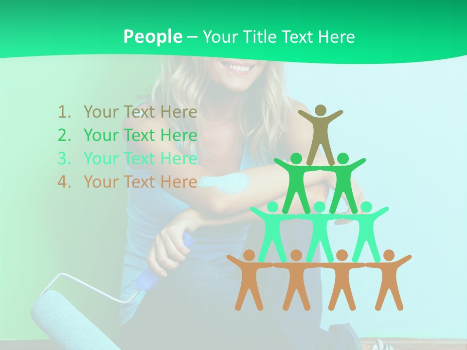 Detail Design Paint PowerPoint Template