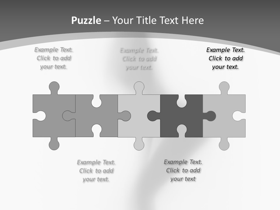 Pose Mysterious Sensual PowerPoint Template