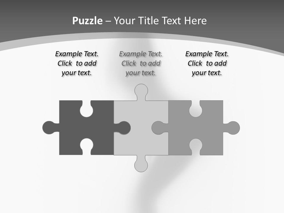 Pose Mysterious Sensual PowerPoint Template