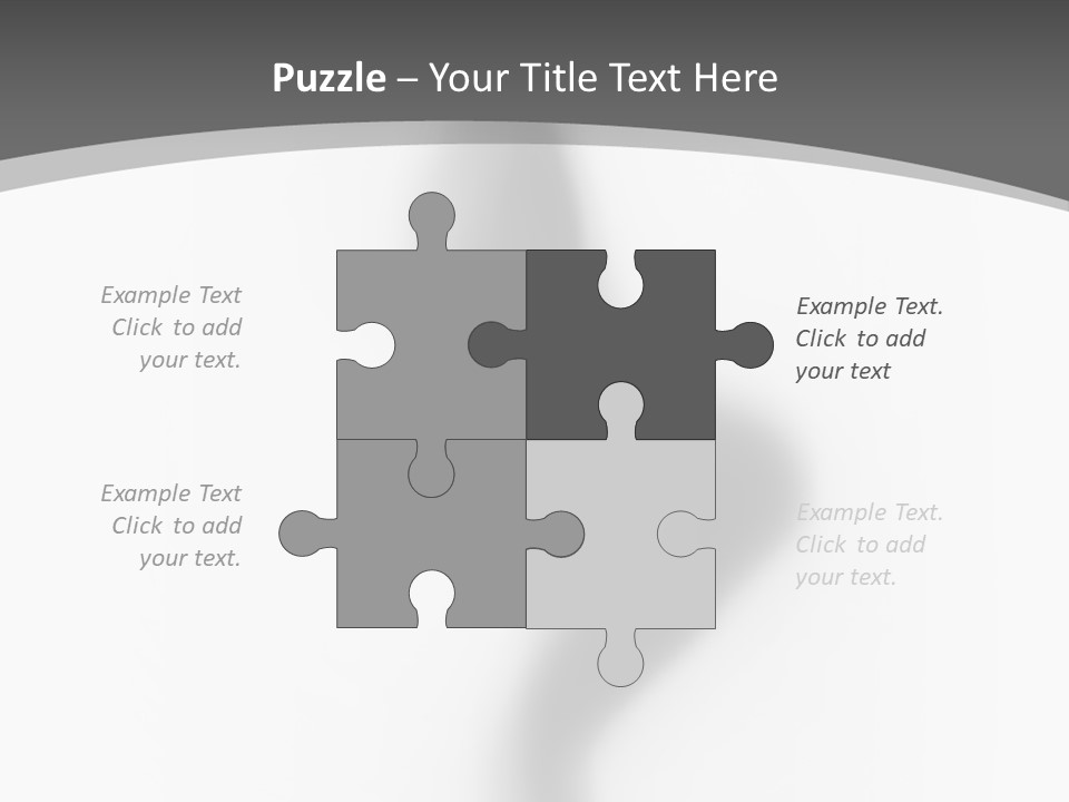 Pose Mysterious Sensual PowerPoint Template