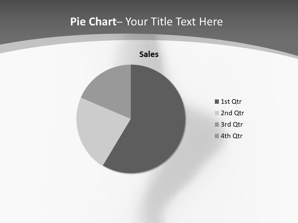 Pose Mysterious Sensual PowerPoint Template