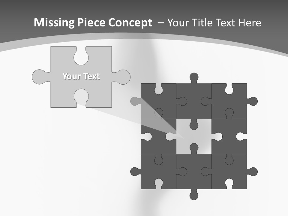 Pose Mysterious Sensual PowerPoint Template