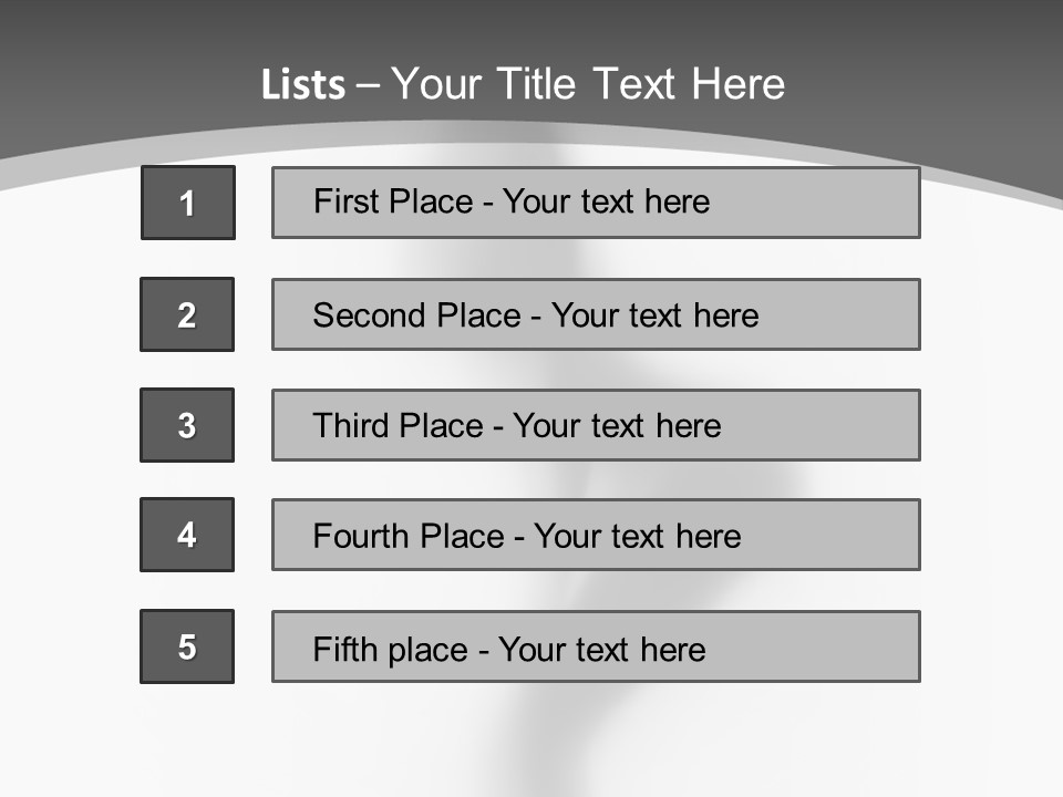Pose Mysterious Sensual PowerPoint Template