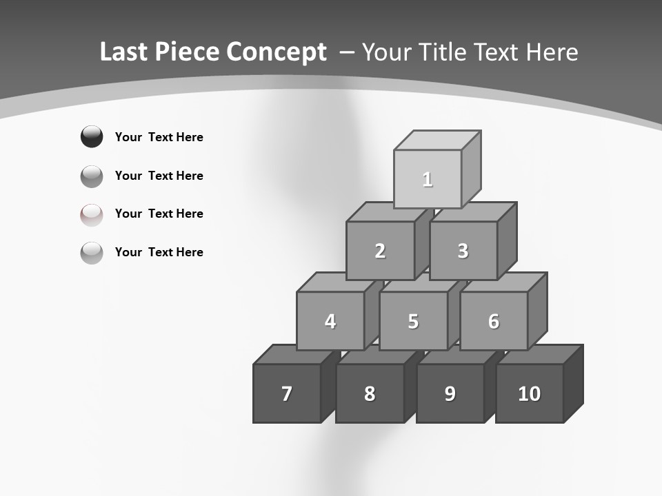 Pose Mysterious Sensual PowerPoint Template