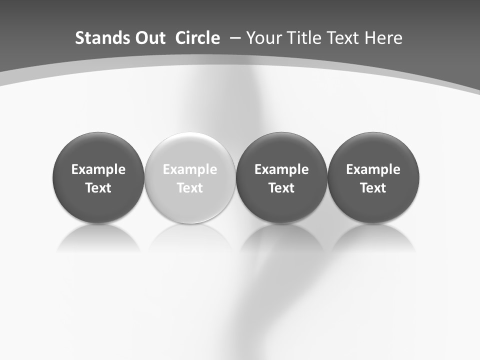 Pose Mysterious Sensual PowerPoint Template