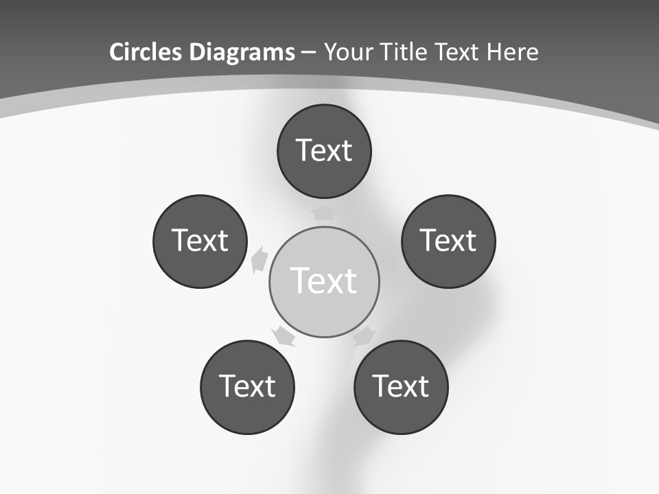 Pose Mysterious Sensual PowerPoint Template