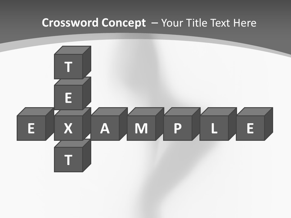 Pose Mysterious Sensual PowerPoint Template
