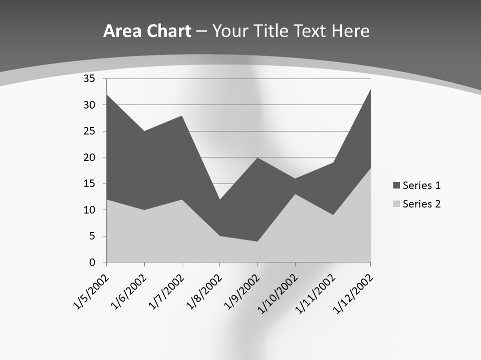 Pose Mysterious Sensual PowerPoint Template