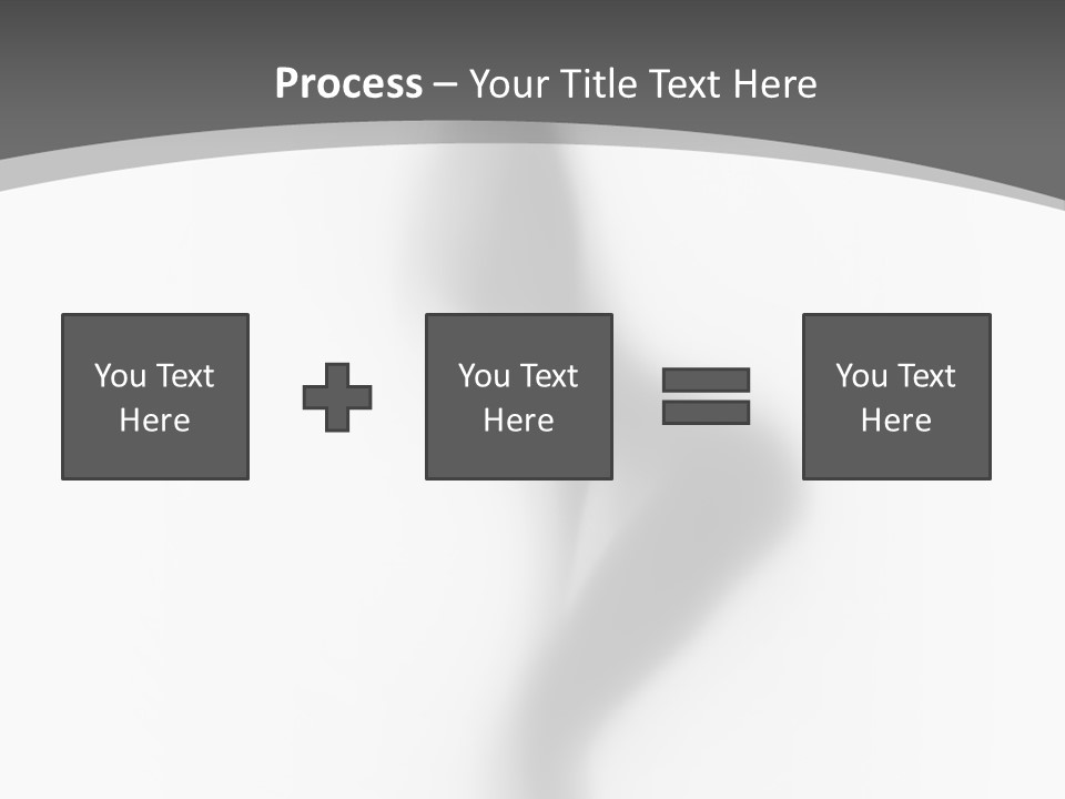 Pose Mysterious Sensual PowerPoint Template