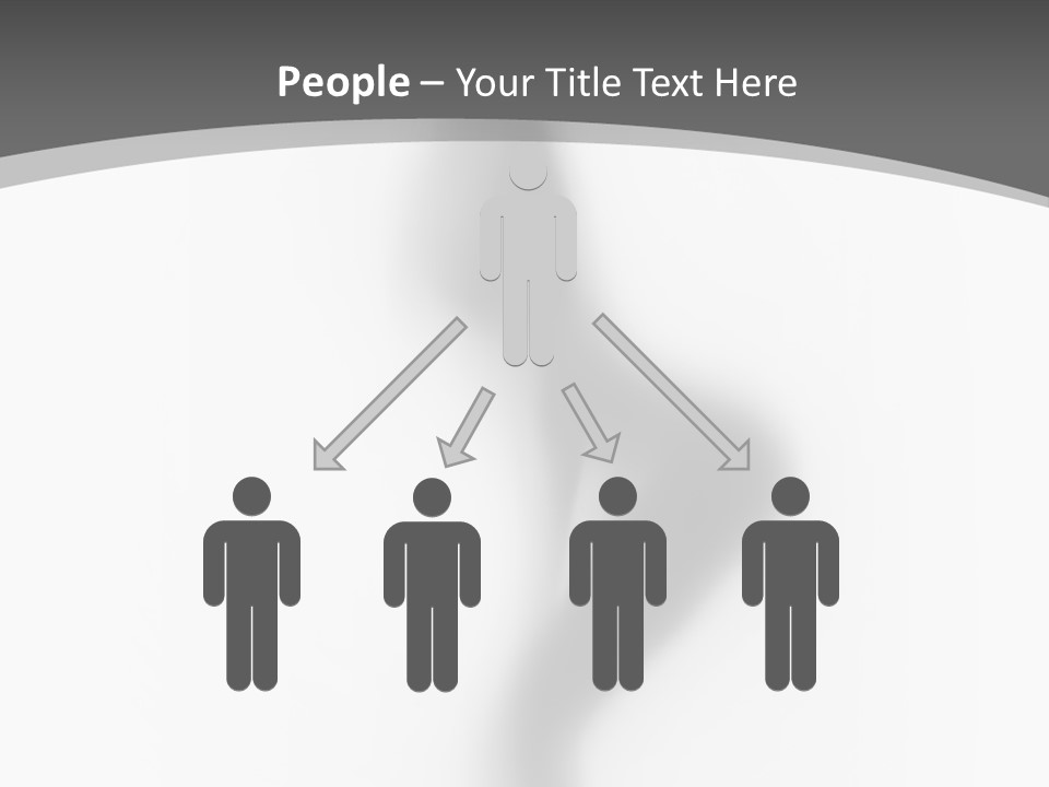 Pose Mysterious Sensual PowerPoint Template