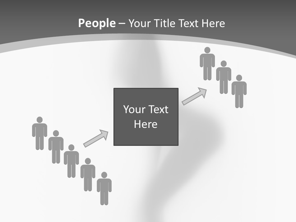 Pose Mysterious Sensual PowerPoint Template