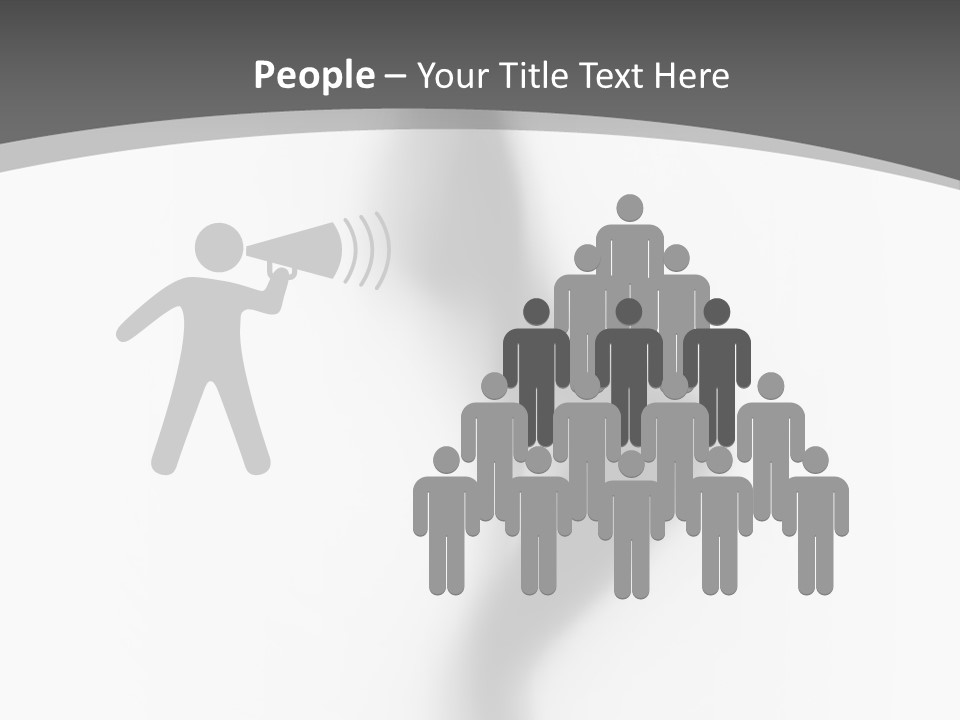 Pose Mysterious Sensual PowerPoint Template