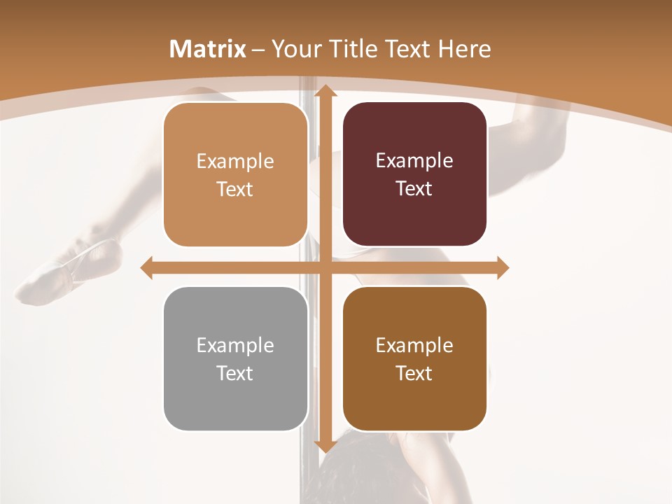 Pole Girl Babe PowerPoint Template