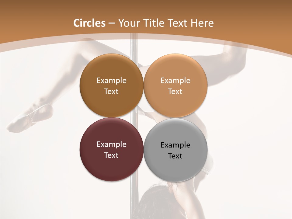Pole Girl Babe PowerPoint Template