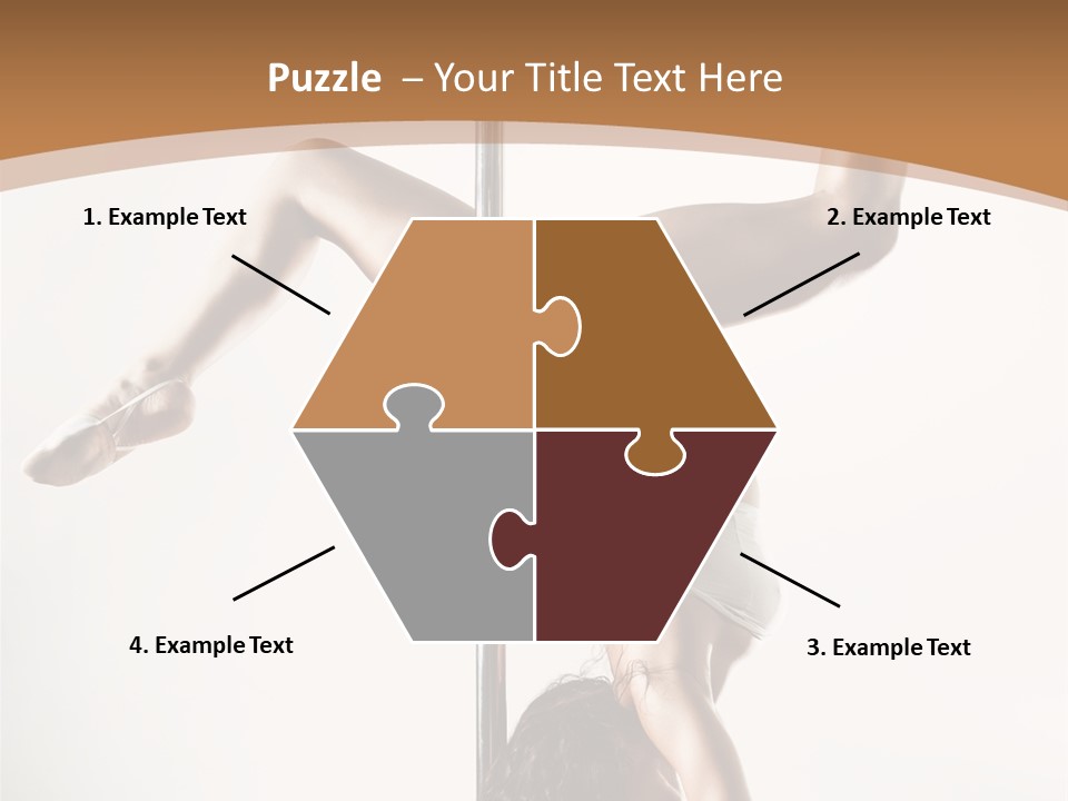 Pole Girl Babe PowerPoint Template