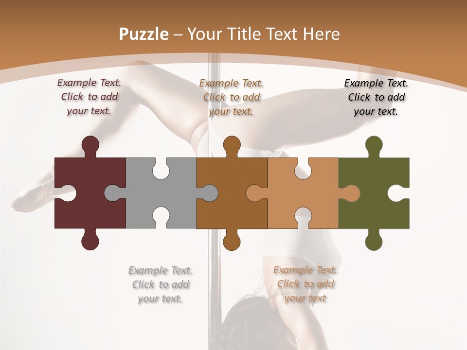 Pole Girl Babe PowerPoint Template