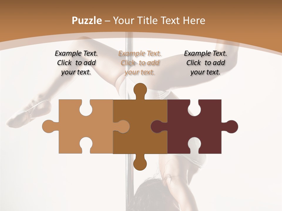 Pole Girl Babe PowerPoint Template