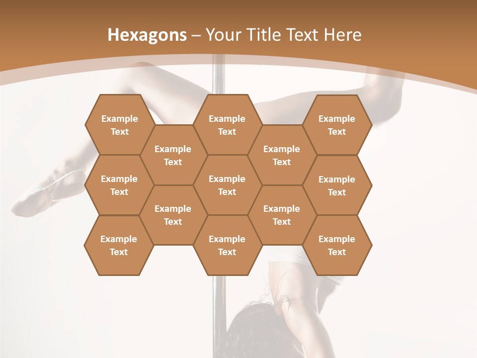 Pole Girl Babe PowerPoint Template