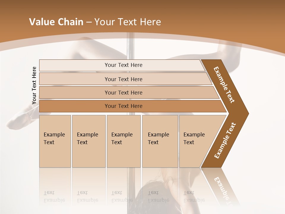 Pole Girl Babe PowerPoint Template