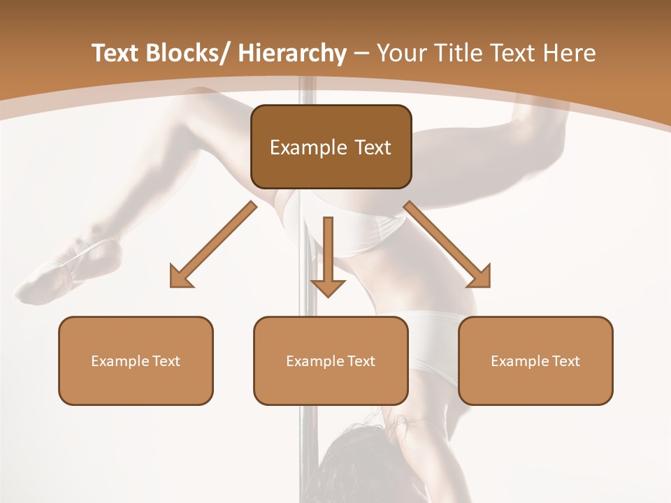 Pole Girl Babe PowerPoint Template