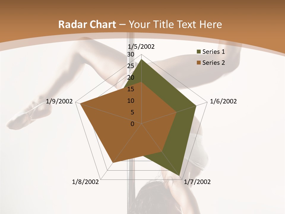 Pole Girl Babe PowerPoint Template