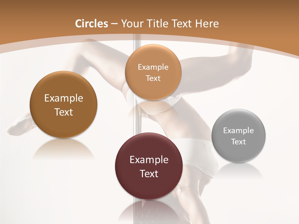 Pole Girl Babe PowerPoint Template