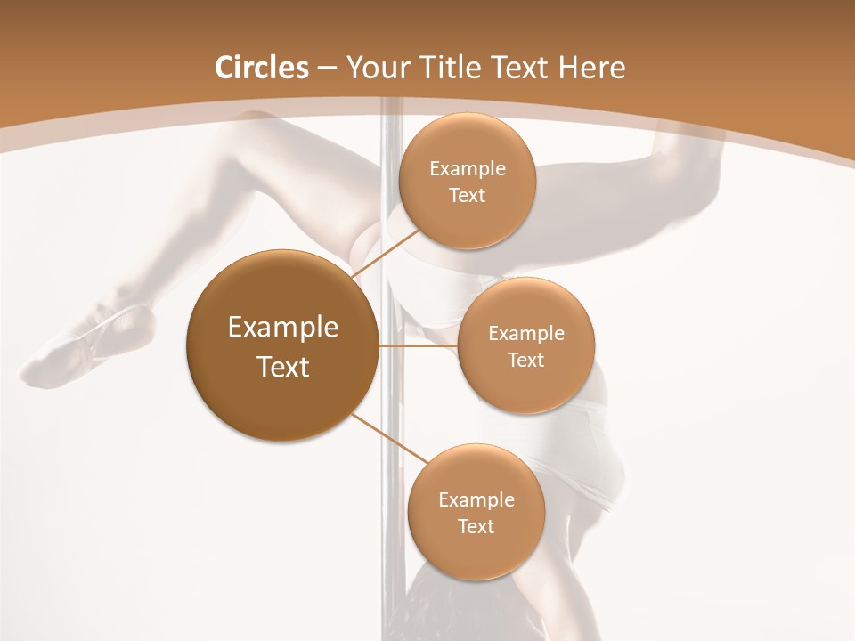 Pole Girl Babe PowerPoint Template