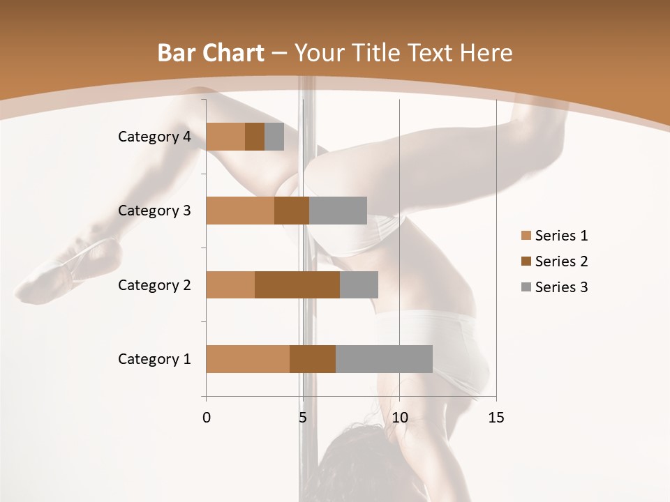 Pole Girl Babe PowerPoint Template