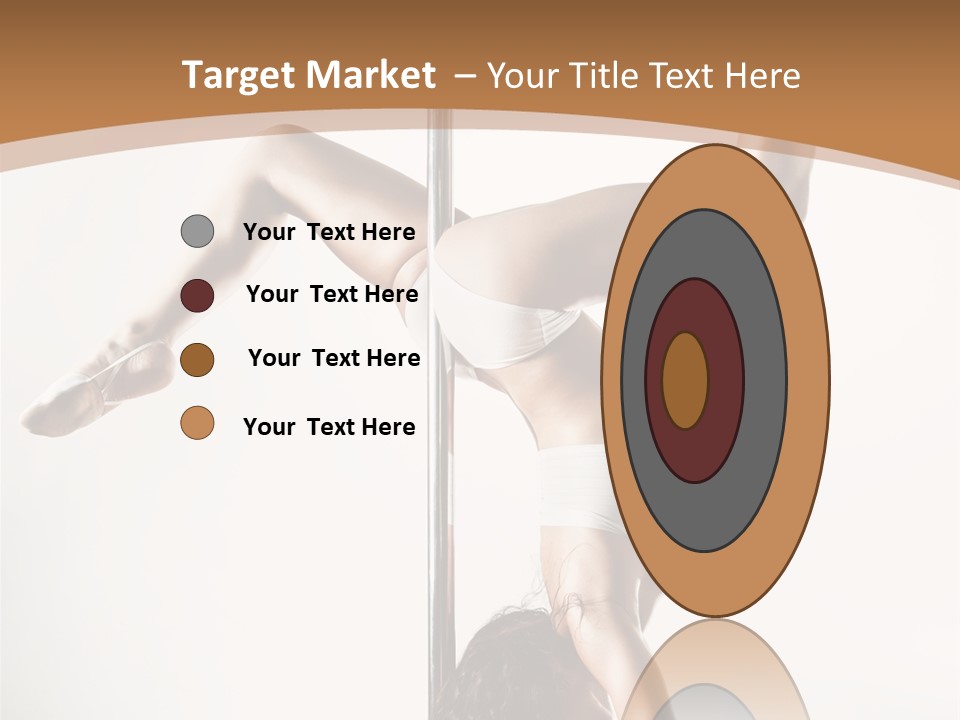 Pole Girl Babe PowerPoint Template